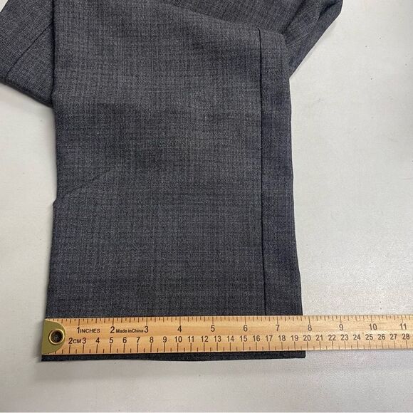 PERRY ELLIS Mens Slim Fit Dark Gray Dress Pants Size 32/30 Hand measures smaller - Picture 9 of 9